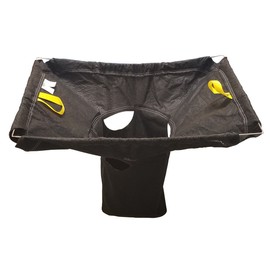 Enpac 4341-IB Storm Sentinel Polypropylene/Geotextile Fabric Adjustable Catch Basin Rectangular Insert, Large, For Trash/Debris/Sediment/Oils