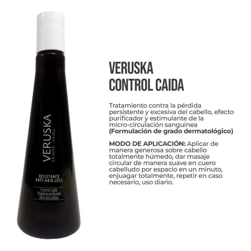 Resistencia Anti Caída Del Cabello Veruska 400ml