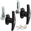 evan T-Handle Lock for Truck Cap Truck Canopy Camper Shell,