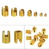 Pack of 50 Self-Tapping Thread Inserts Screw Bushing Repair Kit