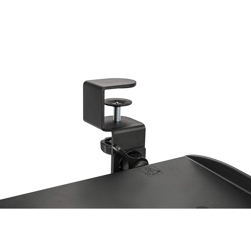 Mobotron Clamping Under-Desk Keyboard Tray with Ergonomic 3-Angle Adjustment