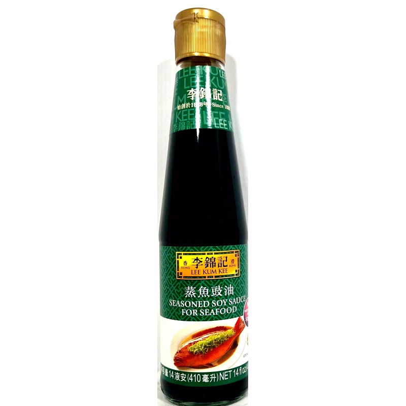 Lee Kum Kee Seasoned Soy Sauce For SeaFood 14 oz~Exp