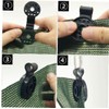 Special Clip with Eyelet Fence Sun Protection Windproof Fabric External