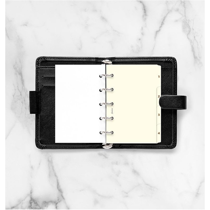 Filofax Cotton Cream Mini Size Dividers, 4.1-inches Height, Cardstock, B132875