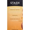 Stash Tea Green Tea, Ginger Peach with Matcha, 18 ct