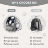 Breathable Cat Backpack Carrier, Large Space Cat Bubble Backpack for