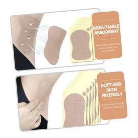 TOVINANNA 10pcs Underarm Sweat Stickers for Adults Armpit Pads Breathable Sweat for Men and Women Absorbent and Comfortable for Use