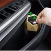 Car Trash Can with Lid, Small Automatic Portable Cup Holder