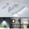 Cefrank Mini Spot Lights with Dimmer, 8 x 1W 360°