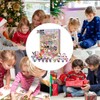 Christmas Advent Calendar 2024,Cute Cartoon Countdown Calendar 24 Christmas Cute