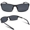DUCO 8201 Men's Polarised Sports Glasses Driver's Glasses Al-Mg Metal