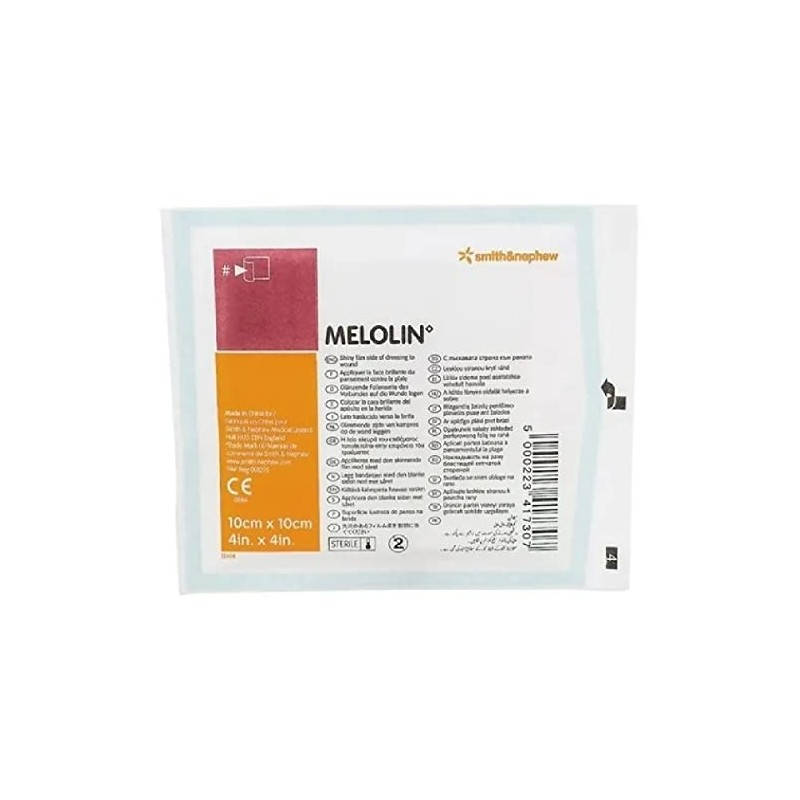 SMITH & NEPHEW | Apósito Melolin Absorbente y Protector 10x10cm