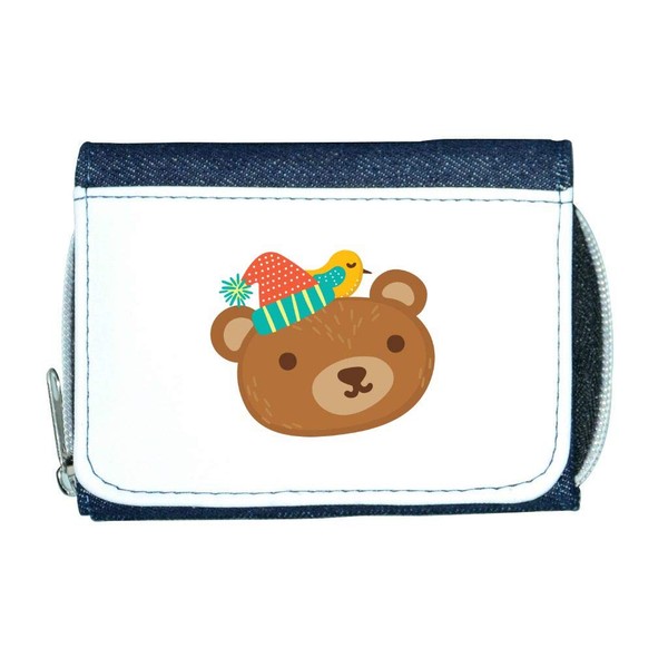 Happy Bear Character 8 - Winter hat Ladies Purse