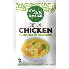 Plant Basics - Plant Based Seasoning, Just Like Chicken, 2 ounce, Vegan, Gluten Free, Kosher, Non-GMO