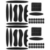 2 Sets Of Helmet Inner Lining, Soft Sweat-Absorbing Sponge Pad,