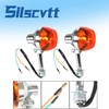 Silscvtt Motorcycle 12V 2 Pcs Turn Signal Replacement for Honda