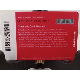 STARBUCKS CARD 2019 " HAVE A HOLLY JOLLY COFFEE " BRAND NEW  GREAT PRICE