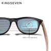 KINGSEVEN Wooden Sunglasses Polarised for Men Women Retro Vintage Mirrored