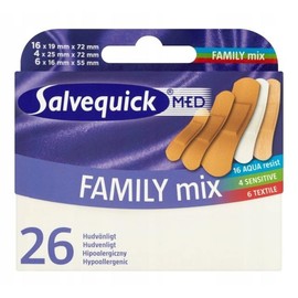 SALVEQUICK MED Family Mix 26 szt.