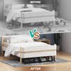 PHINOX Under Bed Storage Containers with Wheels - Shoe Storage
