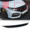 For Honda Civic 2016-2021 Gloss Black Front Bumper Hood Upper