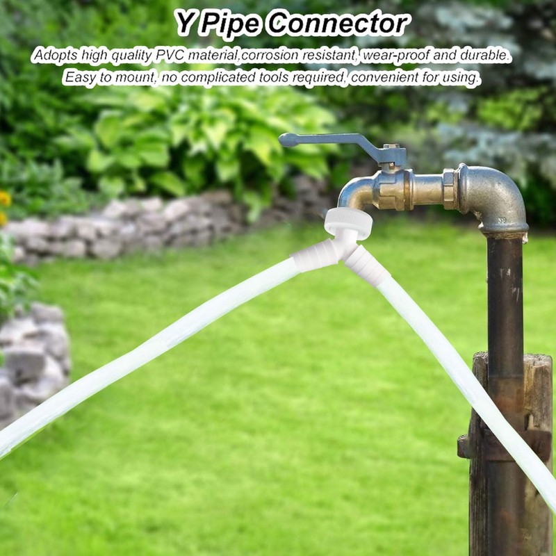 Dishwasher and Washing Machine Drain Adapter with Outlet for Pipe