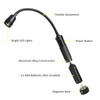 LED Work Light, Gooseneck Flashlight with Magnetic Base, Zoomable Flexible