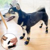 ZEACCT Pack of 4 Dog Socks, Non-Slip Dog Socks, Adjustable