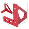 3D Mitre Angle Ruler Aluminum Alloy Professional Red 45 Degree