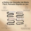 4 piezas de esponja mágica para moños de pelo con