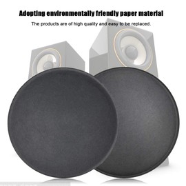 Pack of 5 Speaker Dust Caps, 110 mm Dustproof Dome Paper Subwoofer Horn Protection Dust Cap Speaker Accessories for Stage KTV Speaker Large Speakers