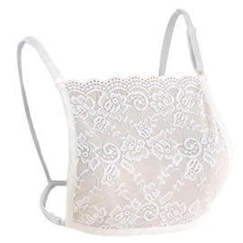 YEKEYI Lady Mock Camisole Bra Insert Overlay Modesty Panel Vest Wearable for Low Neckline