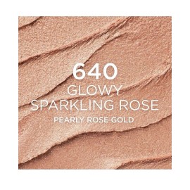 L'Oréal L'OREAL Lumi Le Glass 640 Glowy Sparkling Rose Highlighter Stick 0.17 oz