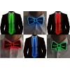 Unbranded Glowing Tie Men Wire Neon LED Luminous Neck-Tie Party