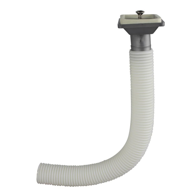 Talea Kitchen Sink Upside Drainage Square Overflow with Hose