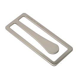 Arfasatti Solid Sterling Siver 925 Men's Money Clip "Drop" Handmade in Italy, Argento sterling, without stone
