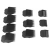 10pcs Hair Clipper Guide Comb Universal Clear Number Guide Comb
