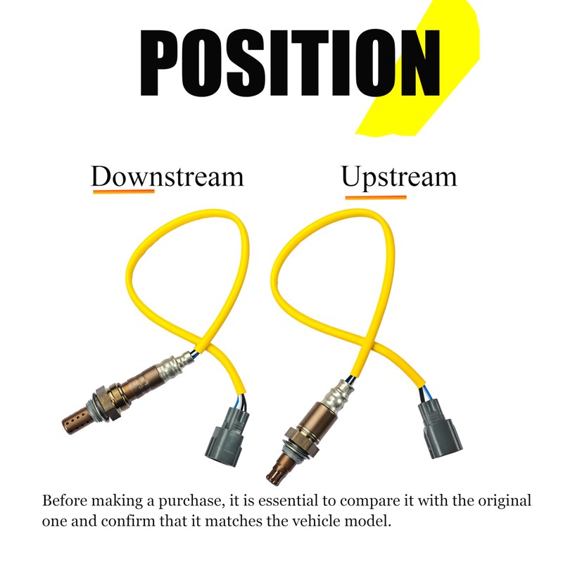 MTKHMN Upstream & Downstream Oxygen O2 Sensor Compatible with 2016-2020