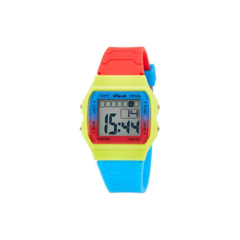 Arias ADWW18087-07 Kids' Watch, Digital, Waterproof, Multi-functional, Urethane Strap, 2
