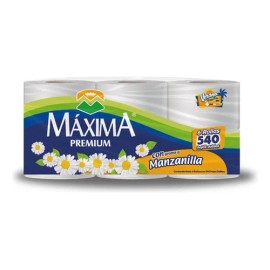 Papel higiénico MAXIMA PREMIUM Papel Higienico doble hoja de 1 u