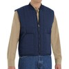 Red Kap Men's Quilted Vest, Navy, Medium