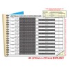 Cherry GDPR Compliant Guest Book/Visitor Book for Reception Areas, Self-Copying,
