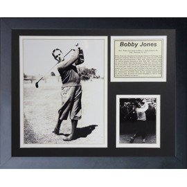 Legends Never Die "Bobby Jones" Framed Photo Collage, 11 x 14-Inch Black