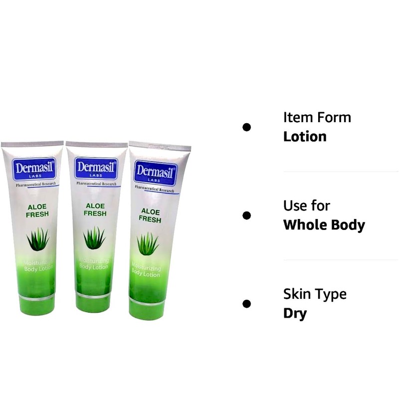 Dermasil Aloe Fresh Moisturizing Body Lotion