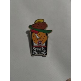 Panda Express Pin Firecracker steak and Shrimp promo -
