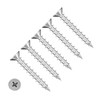 TERF® PVC Window Screw 4.3mm X 20mm Philip Drive Flat