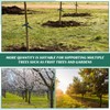 Suzile 120 Pcs Tree Stake Kit, Heavy Duty Tree Staking