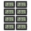 8 Pack Mini Hygrometer Thermometer Digital Indoor Humidity Gauge Monitor