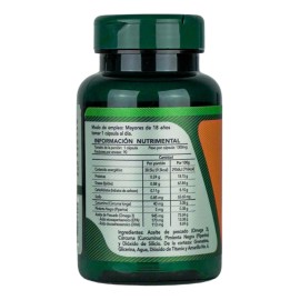 Cúrcuma Con Pimienta Negra + Omega 3, Curcumina Herbalia Lab