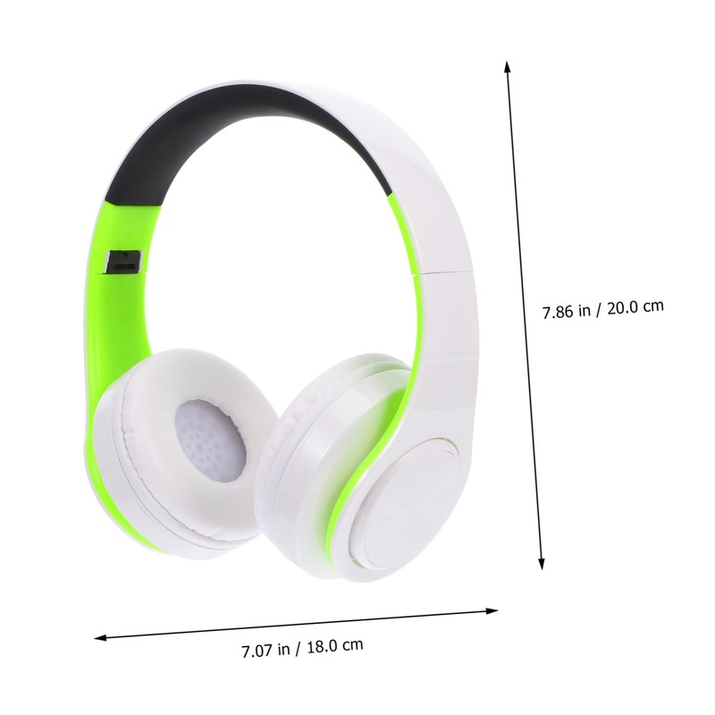 SHINEOFI Over Ear Wireless Headset Foldable Design with Aux Noise